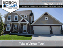 Tablet Screenshot of bigelowhomes.net